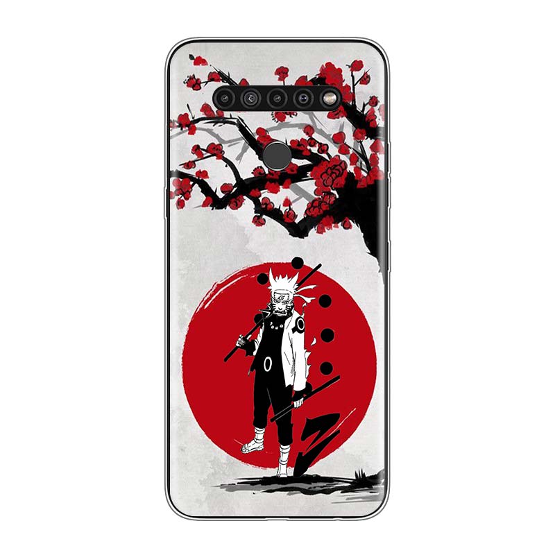 Japanese Red Sun Anime For LG V60 V50S V50 G8X G8S G8 G7 ThinQ 5G K61 K51S K41S K30 K20 Q60 Q9 Soft Phone Case