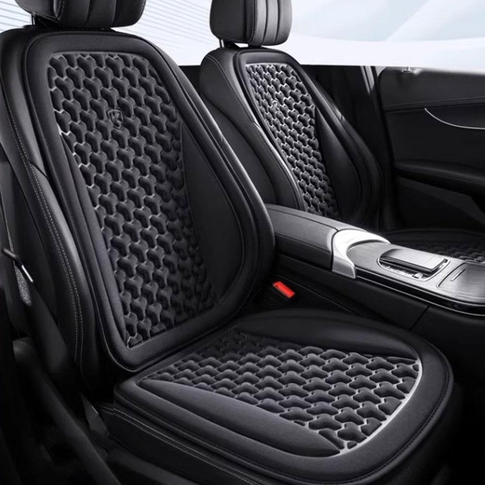 Car Seat Cover Summer 3D Breathable Ice Silk Car Seat Universal Pads Cushion Design Convex Protector Chair Seat Auto Mat Au T7M3