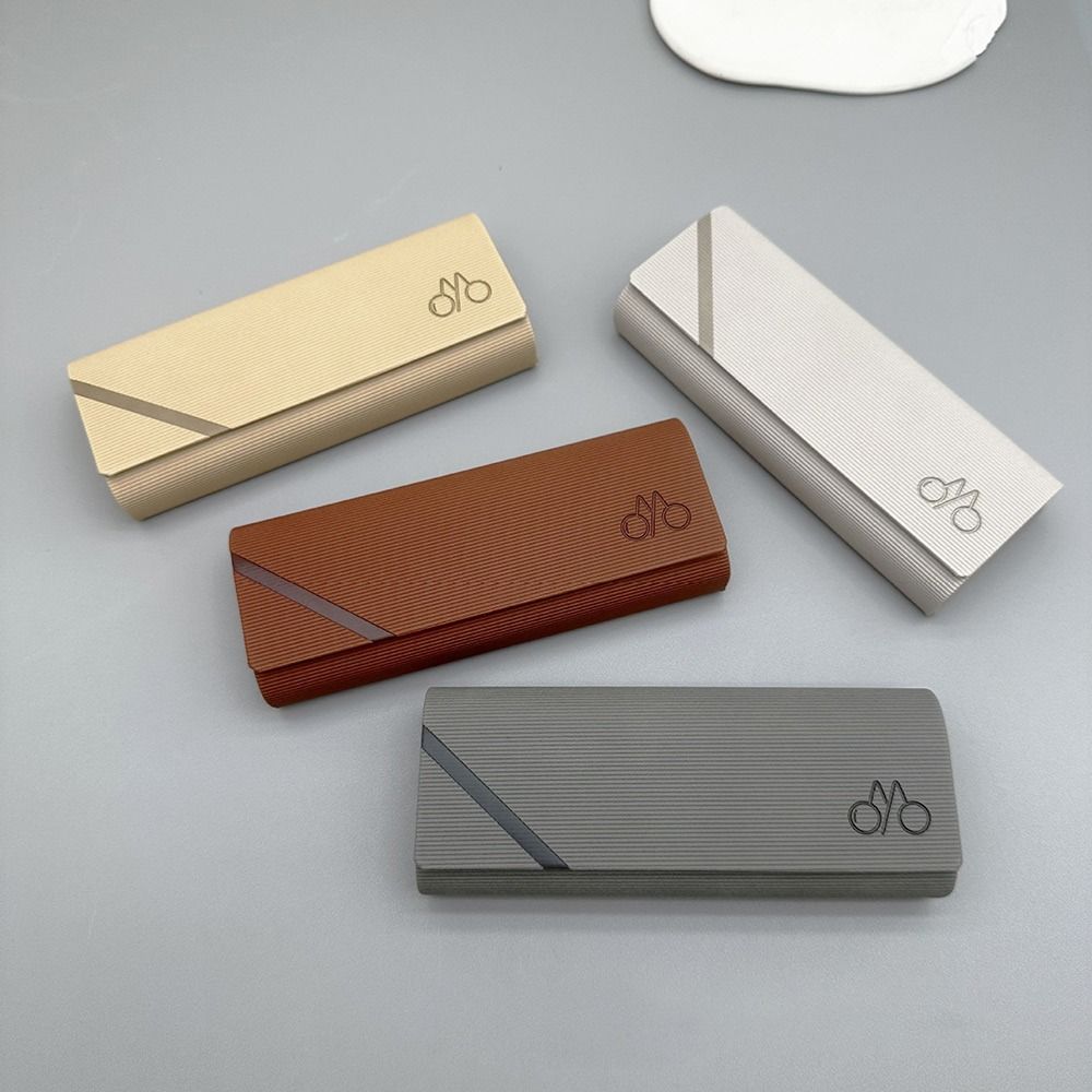 Stress Resistance Glasses Boxes Holder PU Leather Reading Eyewear Case Sunglasses Pouch  Students