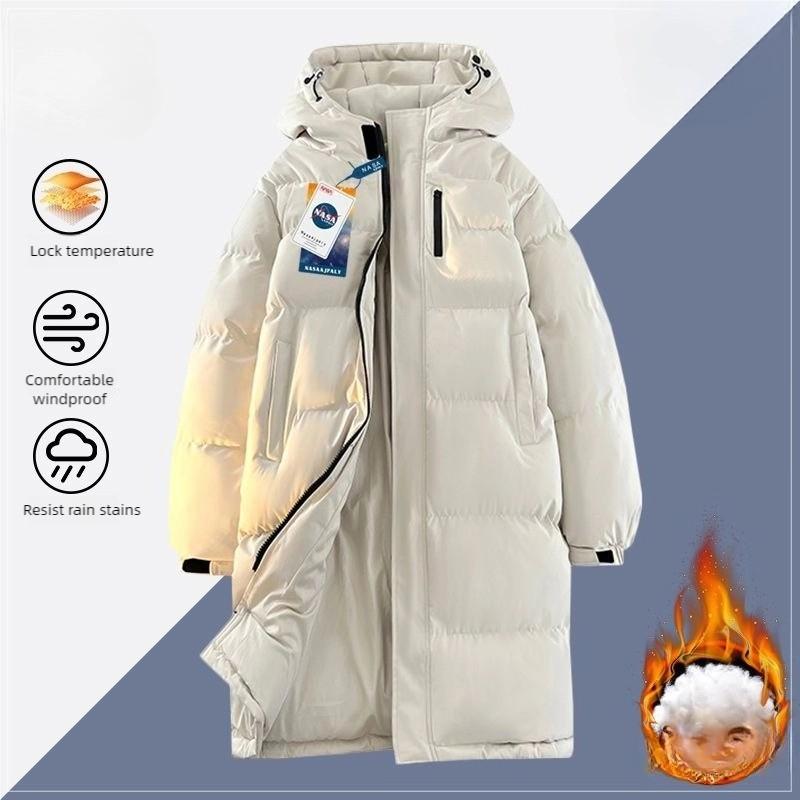 

Женское зимнее ветрозащитное теплое хлопковое пальто большого размера с капюшоном 3XL