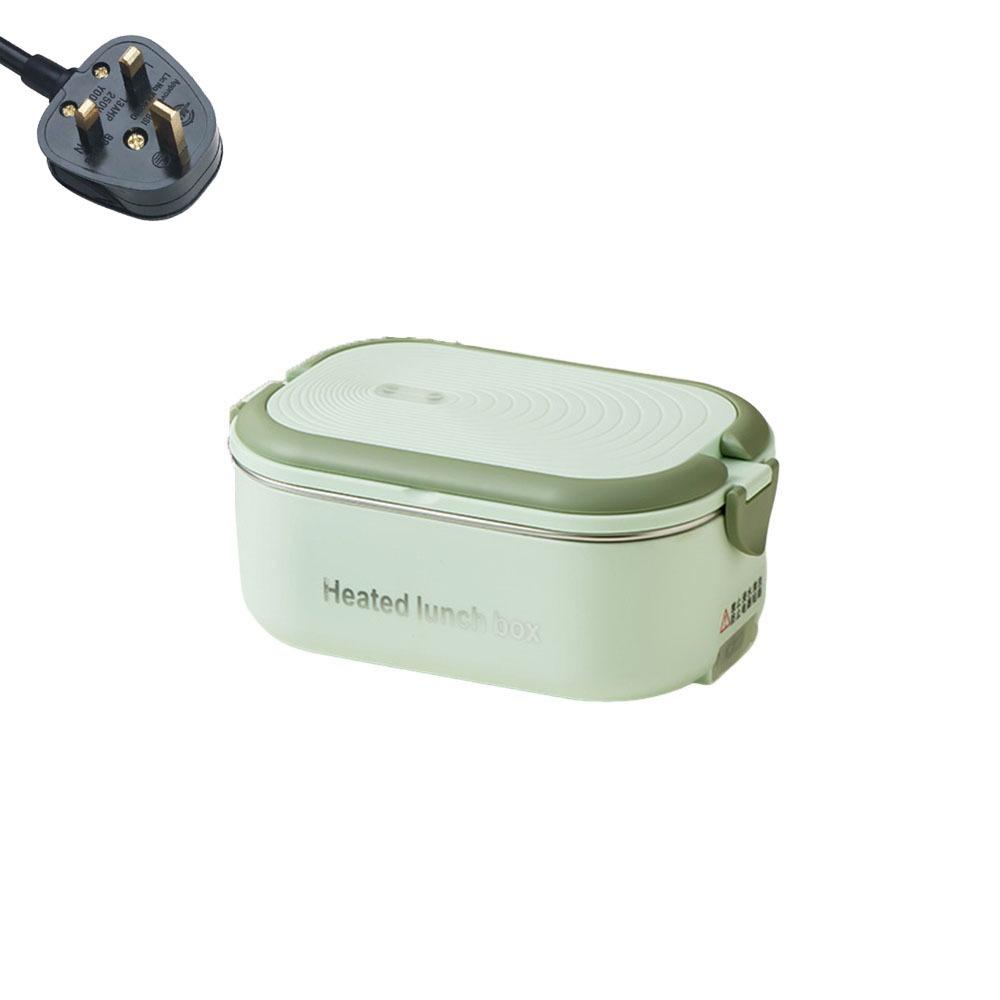Langlebige 304 Edelstahl Elektrische Lunchbox zum Einstecken Konstante Temperatur Lebensmittel Erwärmer Behälter 1000ml Beheizte Lunchbox
