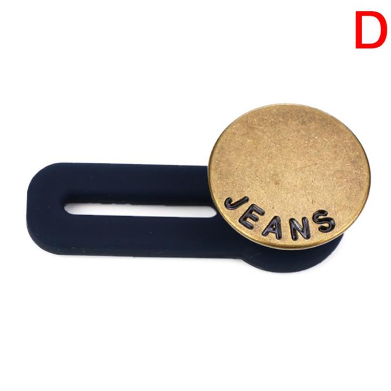 

Одежда Джинсы Брюки Регулируемая талия Увеличение талии Застежка Расширенная пуговица as the picture