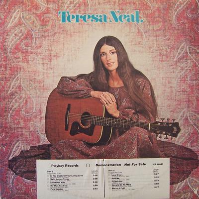 LP Record TERESA NEAL - Teresa Neal PZ34861 Playboy Records 1977 US Folk Used