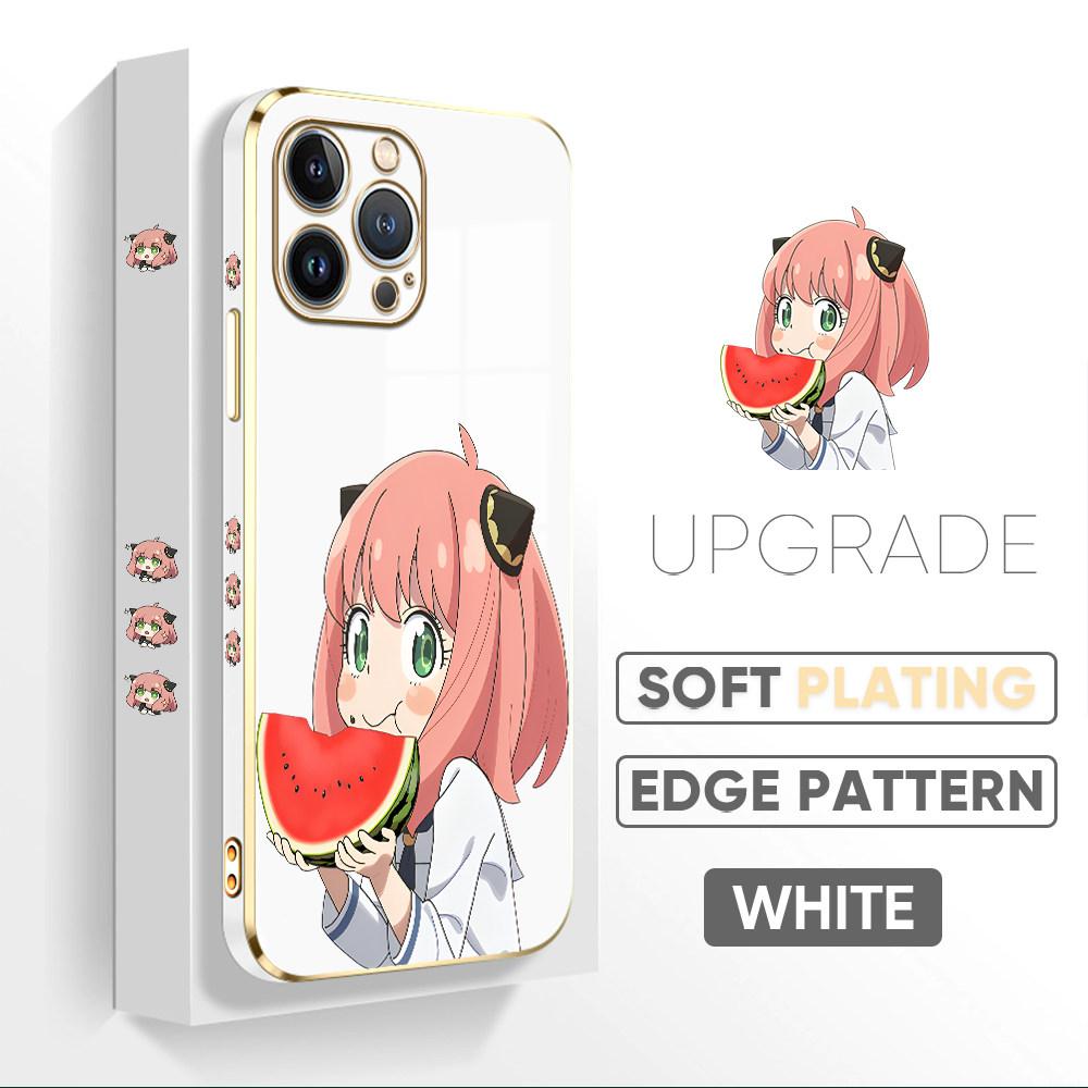 For iPhone 16 15 Max Samsung S24 S23 Plus A15 A35 A53 A73 Xiaomi 11T 12T 13T Redmi 13C Soft TPU Full Lens Protect Cute Girl Shockproof Case