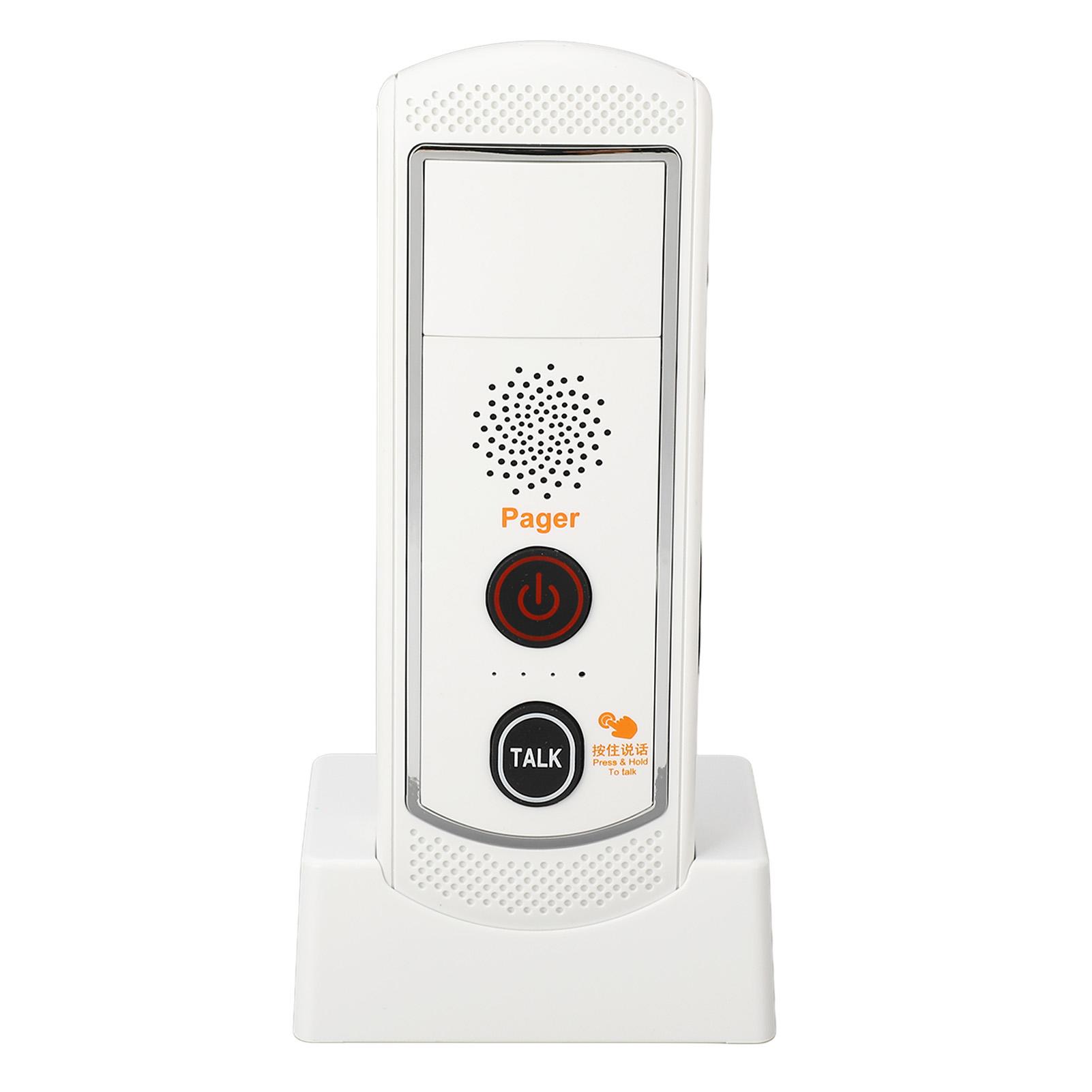 Беспроводной голосовой дверной звонок Белый 2000 м Сверхдальнее расстояние Здание В помещении Умный беспроводной голосовой дверной звонок