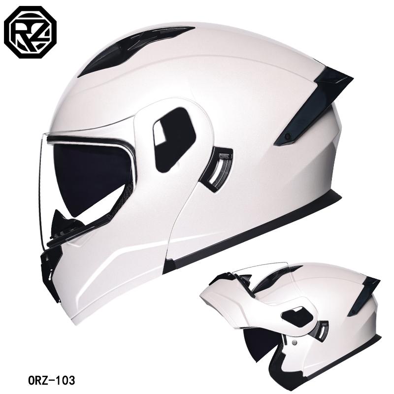 's Latest High-quality Motorcycle Modular Flip Helmet ABS Material Dual Lens Full Helmet DOT Batch