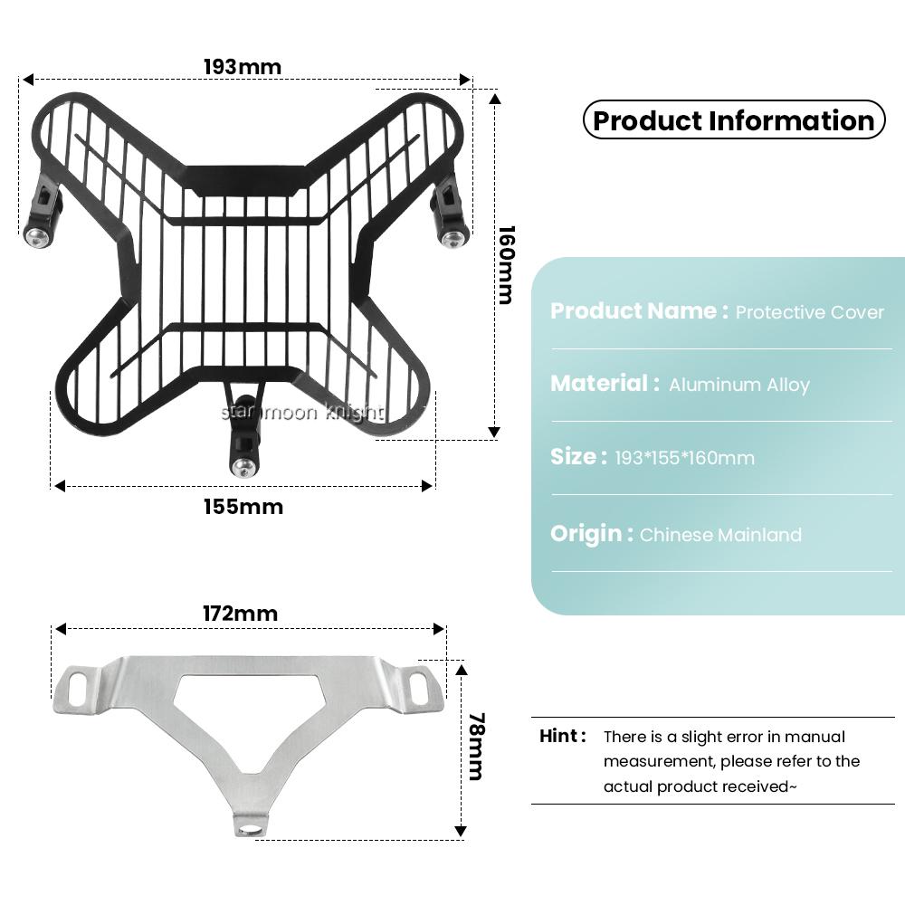 For BMW GS 1300 R1300GS Headlight Cover Lights Protection Device Motorcycle Accessories R 1300 GS 2024