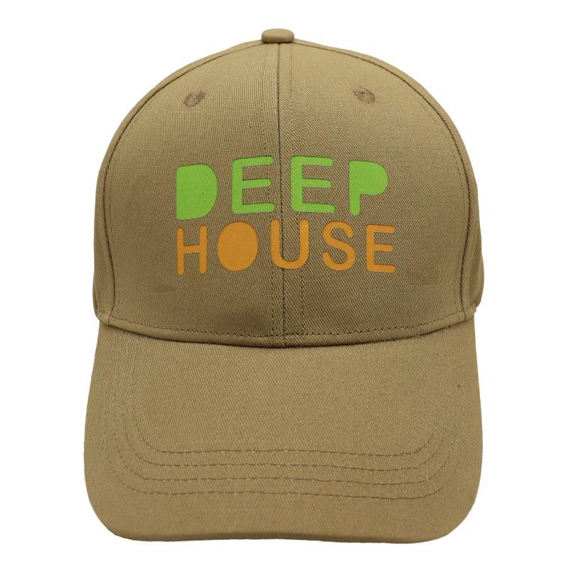 Summer new hard top cotton casual baseball cap hat men's and women's personalized printed commuter cap