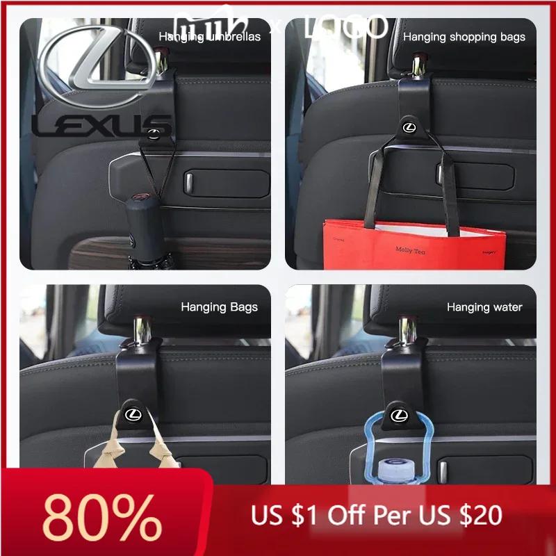 WDM2 2026 Hot Interior Stickers For Lexus RX330 IS250 Ct200h ES300h RX350 IS300h NX300h RX400h ES350 GS300 Auto Car Seat Hook Storag