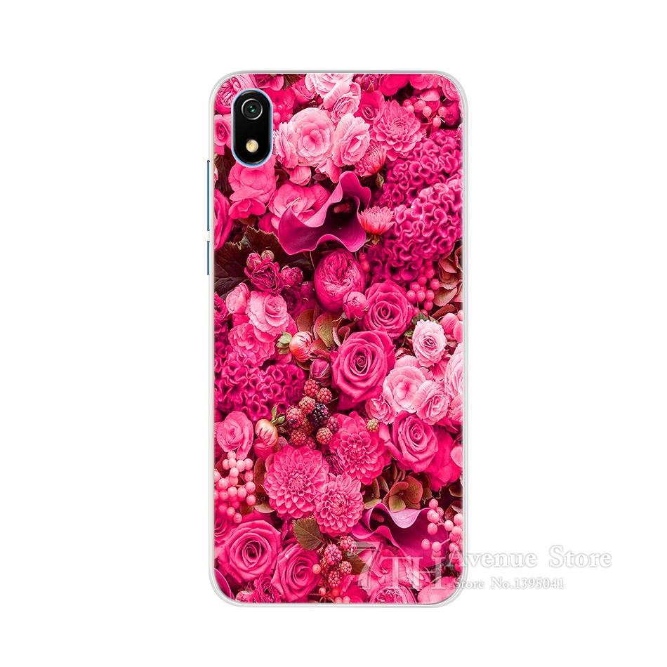 Soft TPU Case For Huawei Y5 2019 Cartoon Silicone Back Cover Phone Case For Huawei Y5 2019 Y 5 Y52019 AMN-LX9 Cover Capa Rose