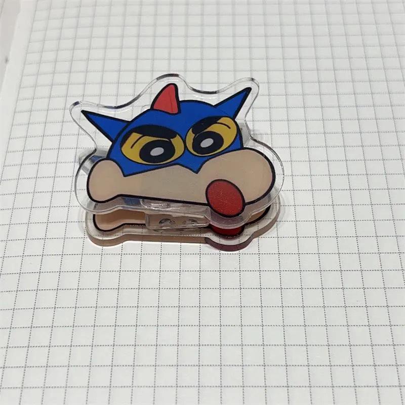 Crayon Shin-chan Double-Sided Cartoon Paper Clip Memo Storage 