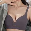 1Pc Seamless Comfortable Large Size Sexy Bra Slimming Nylon Ultrathin Double Shoulder Strap