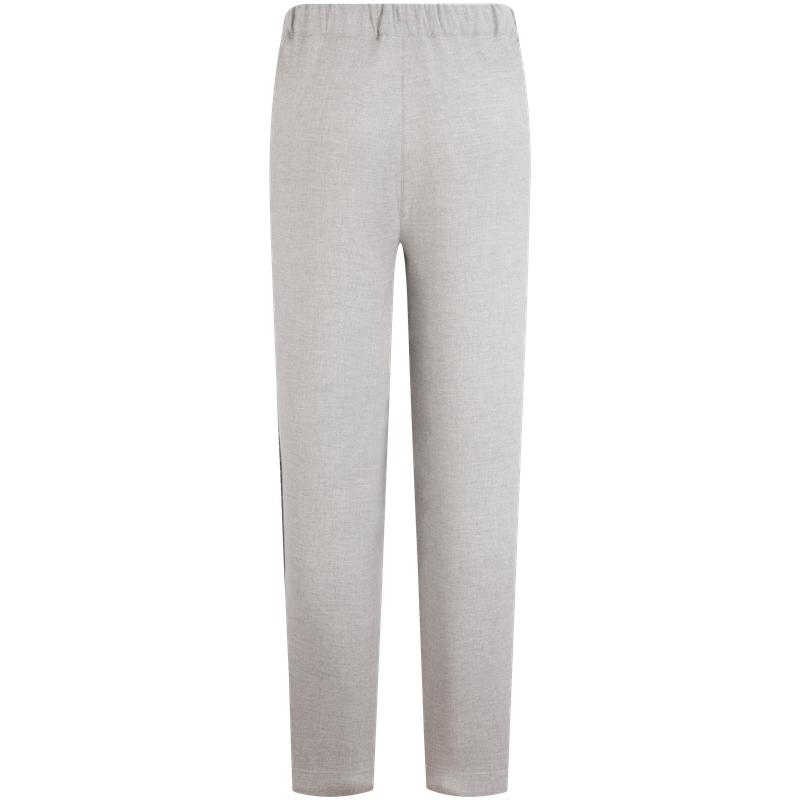 Calvin Klein Lässige minimalistische Kordelzug-Taille Bequeme Flanell-Loungewear-Hose Damenunterteile QS5802O