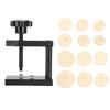 Durable Screw Type Watch Crystal Press Manual Rotary 12 Dies Kit Watch Case Press Watch Repair Tool Watch Repair Workshop
