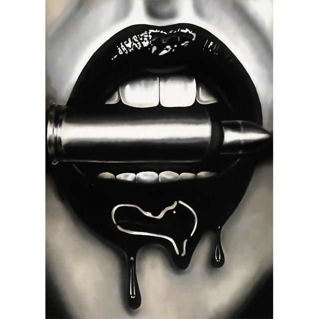 Mulher Sexy Batons Lábios Vermelhos Estampas de Dólares Pôster Pintura em Tela Arte de Parede Moderna Imagens Para Sala de Estar Quarto Decoração de Casa