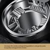 Car Interior Sealed Ashtray with Lid Flame Retardant Lining Cup Holder Ashtray Detachable Self Extinguishing Ashtray