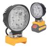 27W LED Work Light 18V Lithium Battery Powered Portable Lamp for Outdoor Emergency Lighting 14‑22V