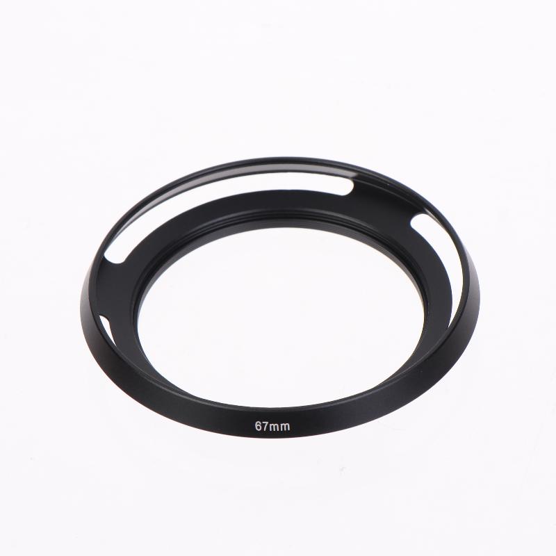 Hollow Wide-angle Lens Hood Ultra-thin 37-67mm Universal Anti-glare Accessory for Hiking Outdoor Photography