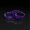 Women's Fashionable Natural Amethyst Crystal Bracelet - Versatile, Simple, Fresh Jewelry