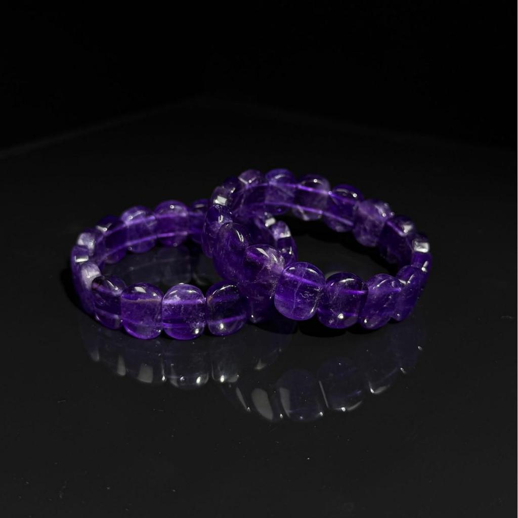Women's Fashionable Natural Amethyst Crystal Bracelet - Versatile, Simple, Fresh Jewelry