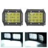 36W Car Work Light Car LED Work Light 1 Pair 4inch 4-Row 36W LED  Working Light Bar Driving Lamp Car Truck Modification