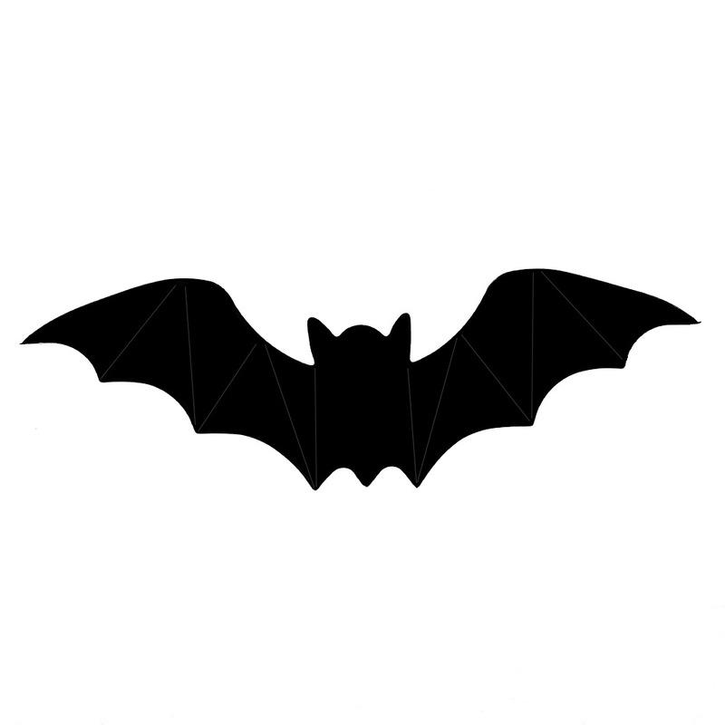 3D LED Bat Halloween Decorations for Home Spider Night Light Sticker for Garden Backyard Party Festive Party Supplies