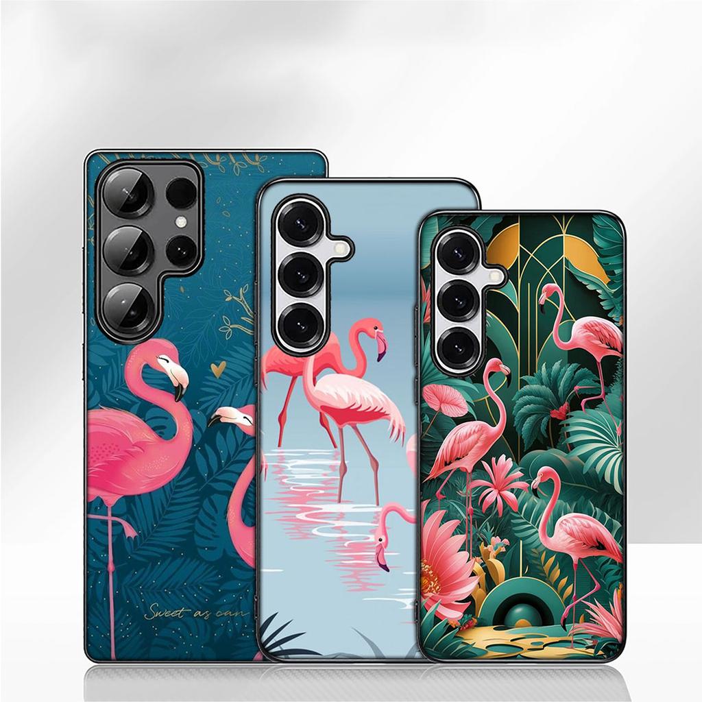 Flamingo Tier Handyhülle für Motorola Moto G54 G05 G24 G67 G55 G75 G9 G85 G15 G57 G86 Power Edge 50 30 Ultra Fusion neo Pro