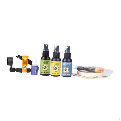 Guitar Cleaning Care Kit Fretboard Lemon Oil Universal Lightweight Brush Cleaner for Pipa