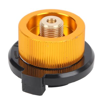 Camping Stove Butane Gas Adapter for Long Gas Tank Adapter To Convert Lindal Type Valve Output