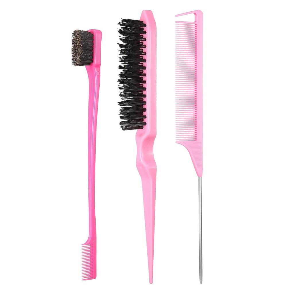 Eyebrow Hair Dyeing Comb Set Professional Hair Color Comb Styling Tool For Combing Hair Edges Eyebrows And Eyelashes