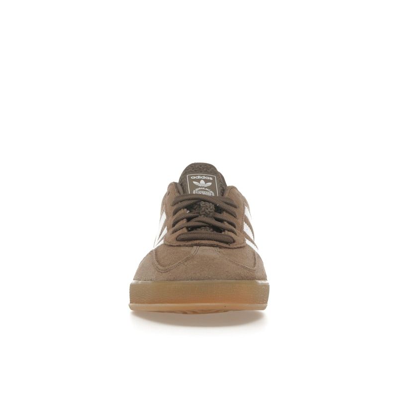 Adidas Unisex tenisky Gazelle Indoor Earth Strata White Hnědé Cloud-White Zlaté metalické JQ0175