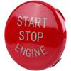 Car Engine Start Stop Switch Button Cover for E Chassis 3 Series E90 E91 E92 E93 5 Series E60 2004-2009 X1 E84 X3 E83 X5 E70X6 E71X6 E72(Red)