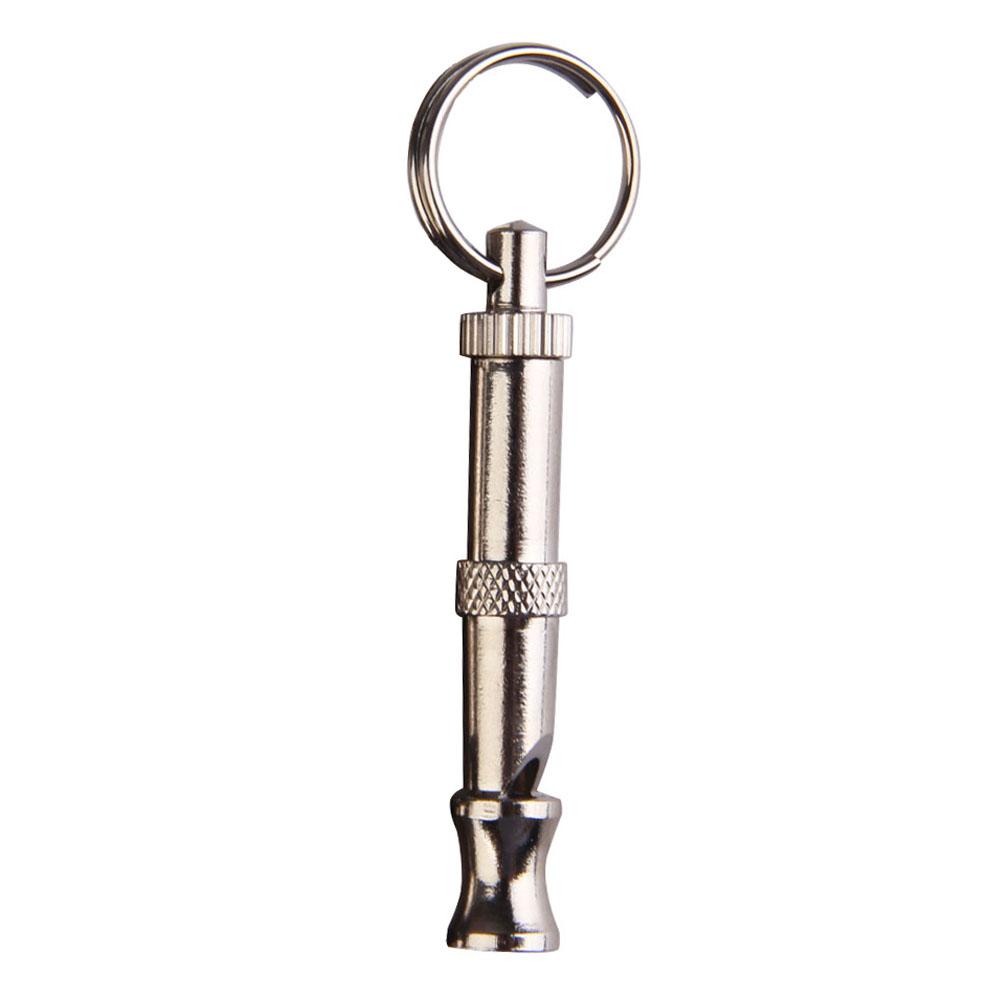 Dog Whistle Dog Training Whistle Adjustable Sound Ultrasonic Dog Whistle Portable Metal Whistle Keychain Pet Supplies China Mainland