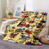 1pz Coperta in Flanella con Stampa Maisy Mouse, Alta qualità Confortevole per Tutte le Stagioni, Decorazione per la Casa, Calore e Comfort, Perfetta per Regali di Natale 81