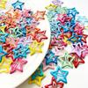 10pcs/30pcs Cute Hollow Star Hair Clips Vibrant Colorful Snap Design Perfect for Styling and Makeup Ideal ' Gift Holiday Gift