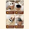 Cat Litter Scoop with Holder 3-in-1 Pet Litter Shovel with Waste Can Kitten Litter Scooper with Waste Bag Box for Indoor Pet Litter Box