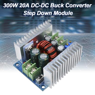Module Convertisseur Buck DC DC 300W 20A Abaisseur DC 6 40V vers DC 1.2 36V Tension Réglable Courant Constant