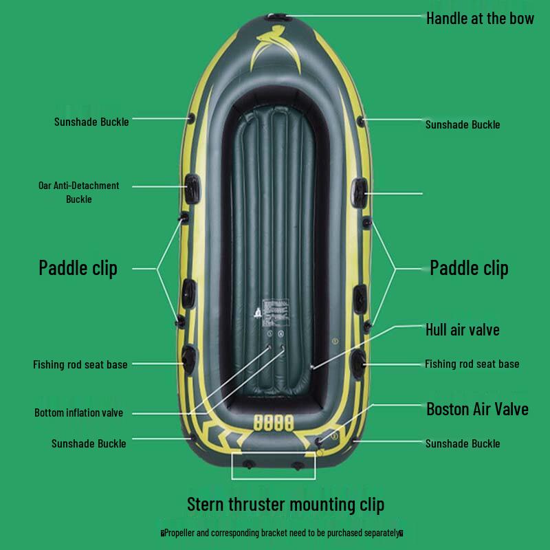 MATT BEAR Inflatable Kayak Fishing Boat