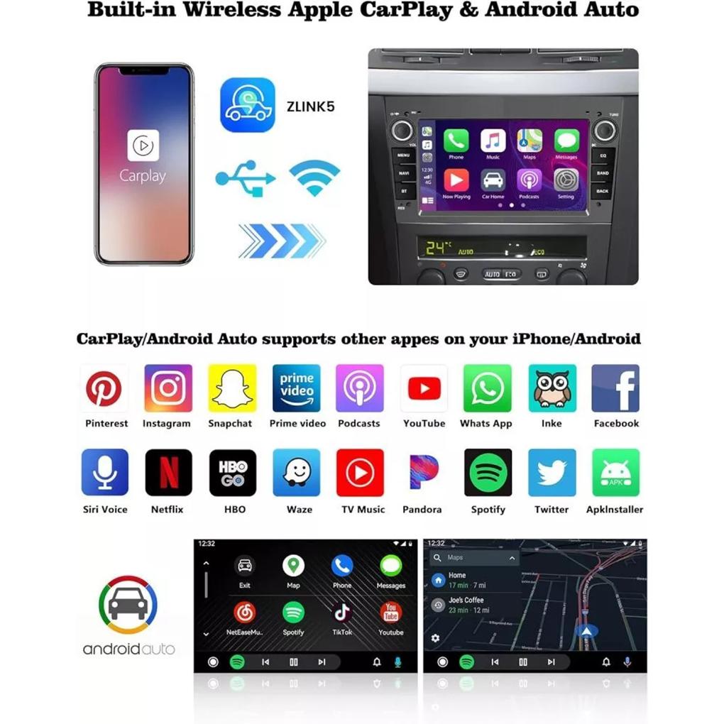 Driving Experience With Android 13 Car Stereo And IGPS Navigation Support IGPS Navigation