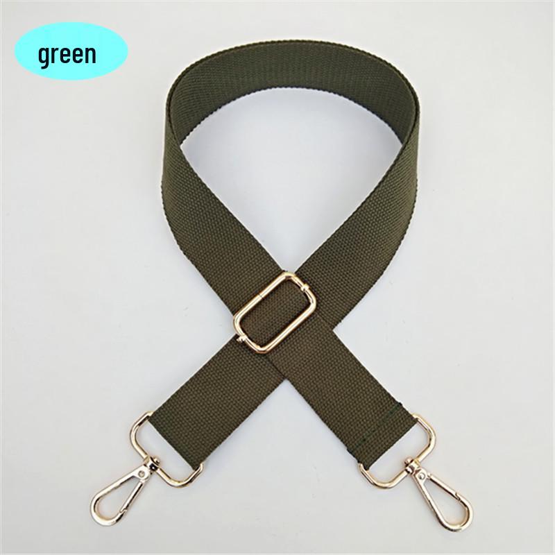 Adjustable Solid Color Crossbody Bag Strap - Unisex, Load-Reducing Shoulder Strap for Bags and School Bags