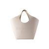 Mary-Kate Logo Embossed Detail Soft Calfskin Tote Bag Women Tote Bags White 7469742AAOS9914