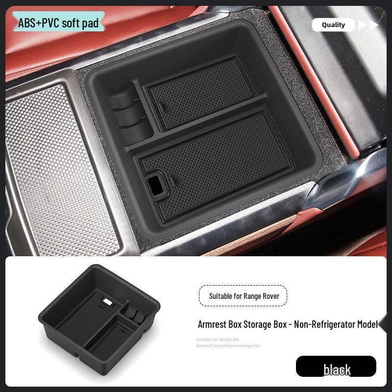 Compatible Armrest Box Storage for 2023-2026 Land Rover Range Rover Sport Central Console Accessories