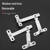 Aluminum Alloy Casement Window Wind Stopper with Stainless Steel and Plastic Elements