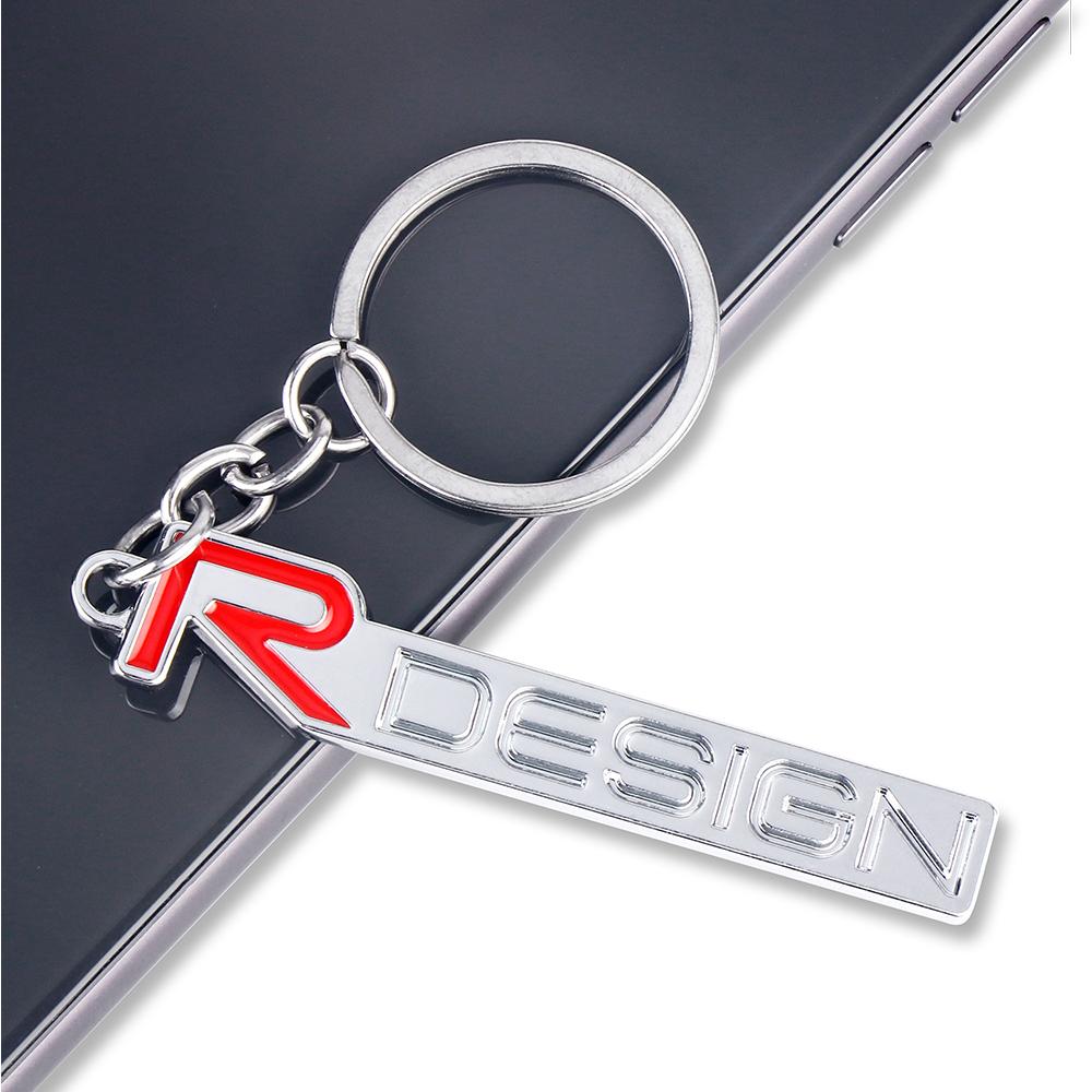 Car Metal Leather Badge Key Chain Key Case Braided Rope Keyrings For Volvo S40 S80L S60 XC40 XC60 XC90 V40 V60 V90 V70 C30 C40