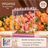 Music Flower Box Compatible Building Blocks Bouquet: Sunflower & Carnation Toy for Children and Teachers
