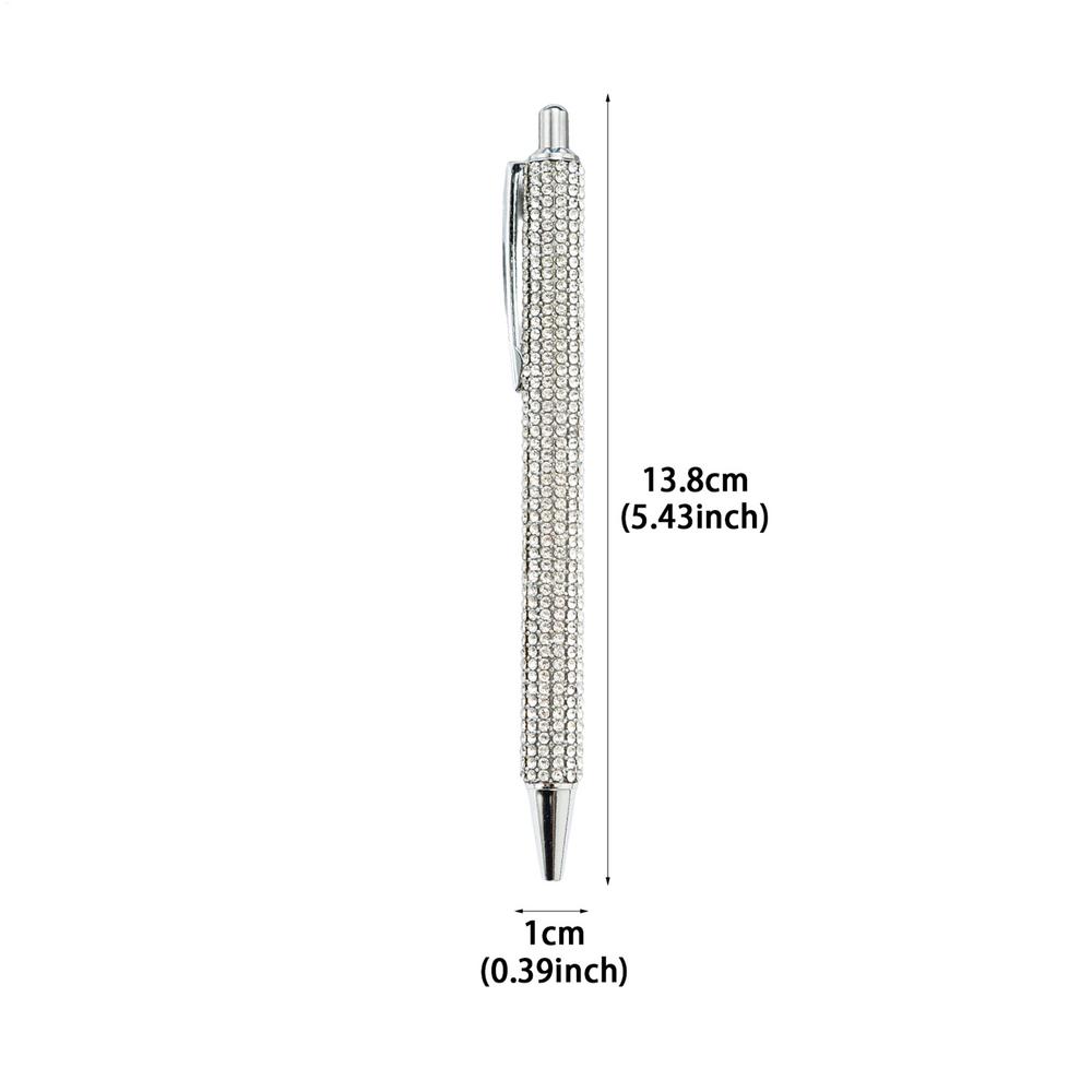 Rhinestone Ballpoint Pen Ballpoint Rhinestone Pens Bedazzled Wedding Bridal Writing Pen For Christmas Bridesmaid Notes Taking