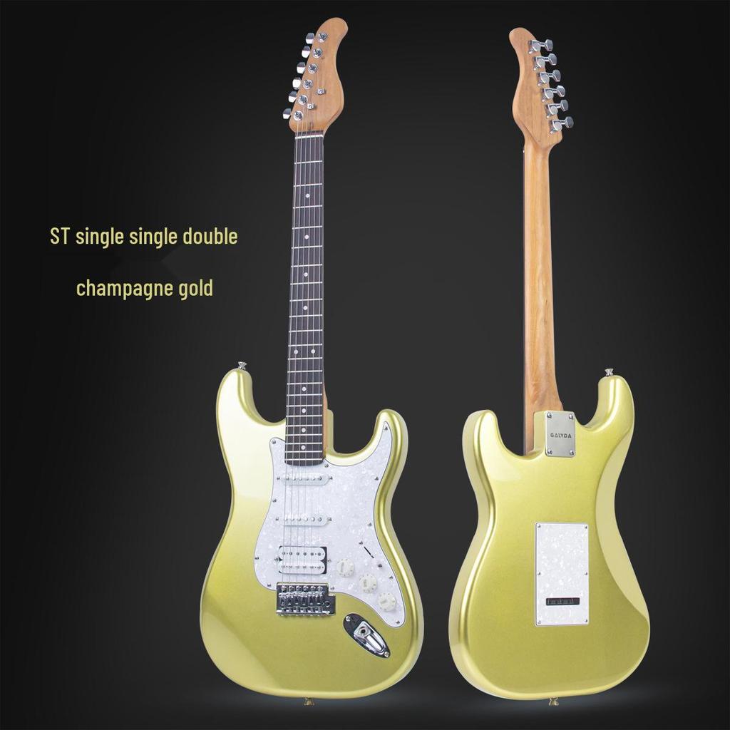Genuine Transparent Acrylic Electric Guitar - Cool ST Rock Style