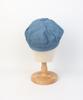 Yunibeosyeolkemiseuteuli Light Denim Logo Newsboy Cap