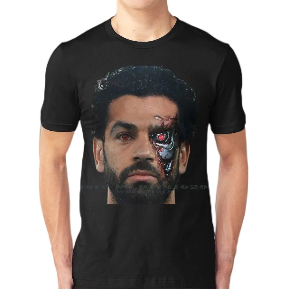 Mo Salah Cyborg Face T-Shirt