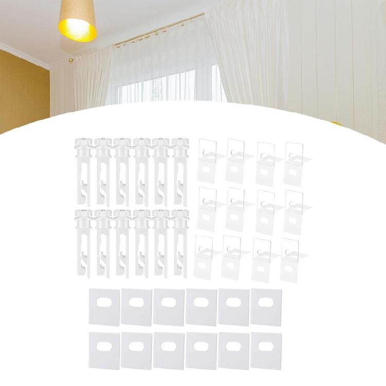 Vertical Blind Repair Tabs Stem Vertical Blinds Repair Kits,Window Replacement Slats Parts Blinds Curtain Accessories